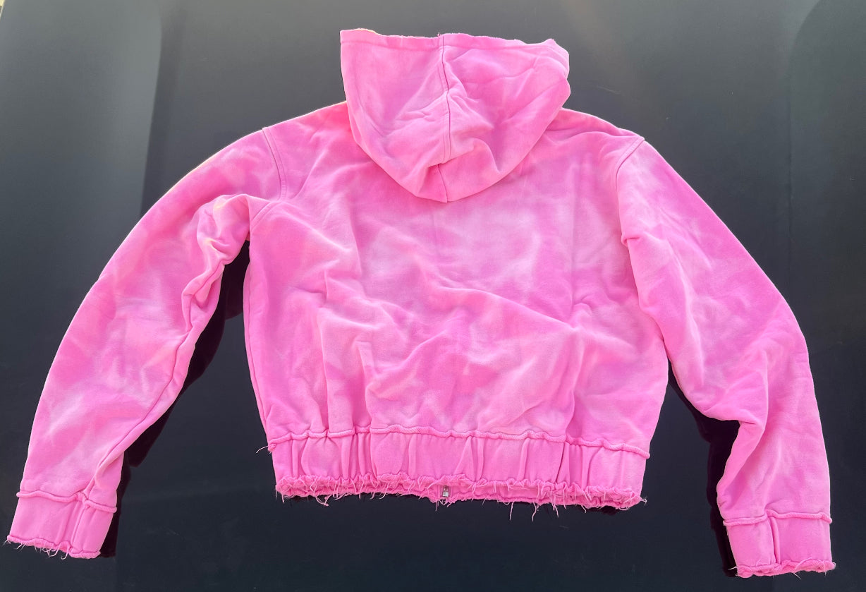 Dream Girl Pink Zip-Up Hoodie